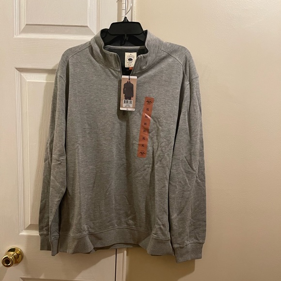 The Authentic Copper & Oak Long Sleeve Quarter Zip Shirt - Picture 1 of 3